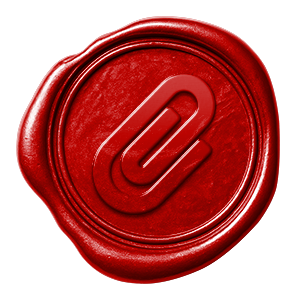 Simple wax seal